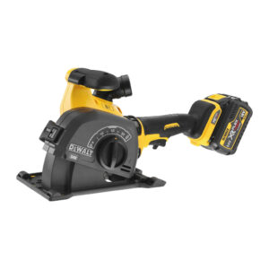 DeWalt DCG200T2 - Bezuhlíková aku drážkovačka Flexvolt 54V, 125mm, 2x aku 6,0Ah, nabíjačka, kufor Tstak