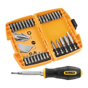 DeWalt DT71506 - 30-dielna súprava skrutkovacích nástavcov 25mm s multifunkčným skrutkovačom