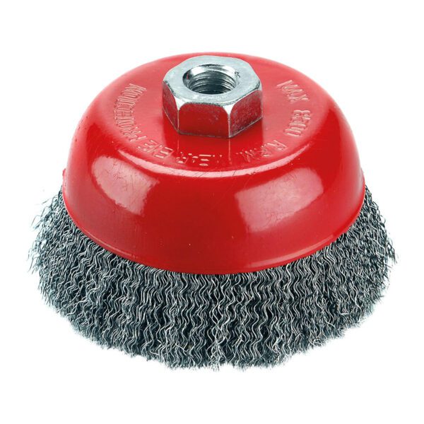 Extol Craft 17003 - Kartáč hrnčekový M14 vlnitý, Ø100mm