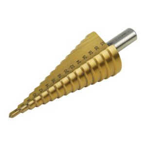 Extol Craft 20055 - Vrták stupňovitý TiN, ø4-32mm, stupňovanie 2mm, 15 otvorov