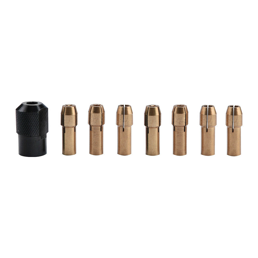 Extol Craft 404191 - Skľučovadlá pre priame brúsky, sada 8ks, 1-1,6-2-2,3-3-2x3,2mm