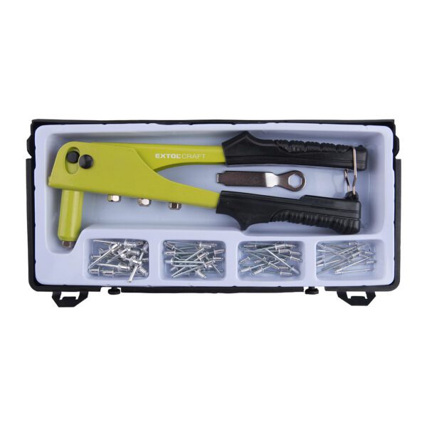 Extol Craft 7532 - Kliešte nitovacie oceľové, 255mm, Ø2,4-3,2-4,0-4,8mm