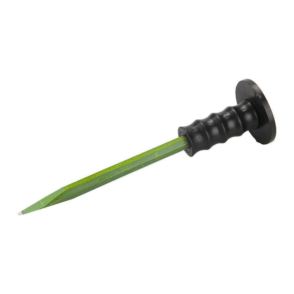 Extol Craft 9832 - Sekáč špicatý s chráničom, 300mm, Ø16mm