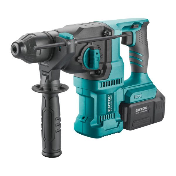 Extol Industrial 8791816 - Kladivo vŕtacie aku Share20V, 1x 4Ah, SDS-plus, 2,6J, bezuhlíkový motor