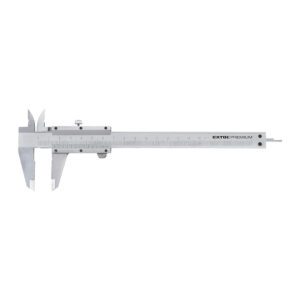 Extol Premium 3425 - Meradlo posuvné kovové, 0-150mm, plastové puzdro
