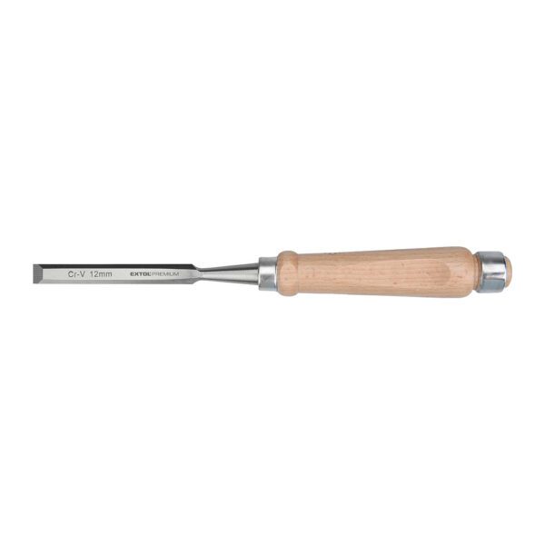 Extol Premium 8812312 - Dláto, drevená rukoväť, 12mm, dĺžka 275mm