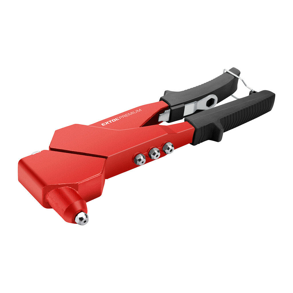 Extol Premium 8813731 - Kliešte nitovacie s otočnou hlavou 280mm, 2,4-3,2-4,0-4,8mm