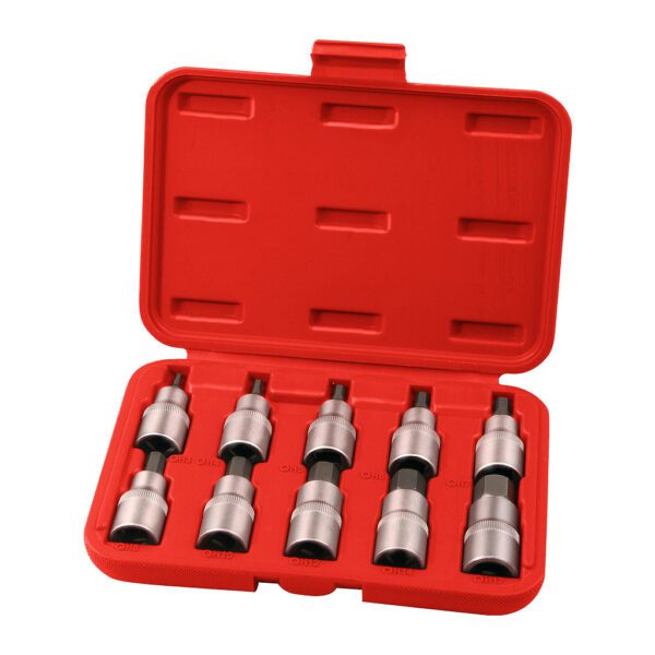 Extol Premium 8818120 - Hlavice zástrčné HEX, 1/2", 10ks