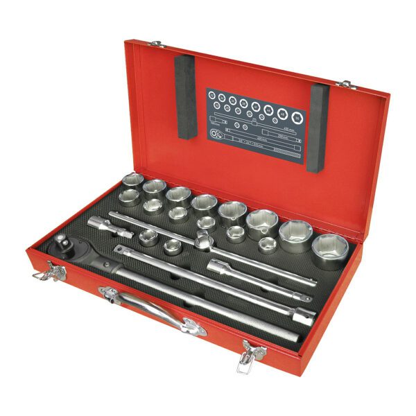 Extol Premium 8818350 - Sada nástrčných kľúčov, 3/4", 22ks