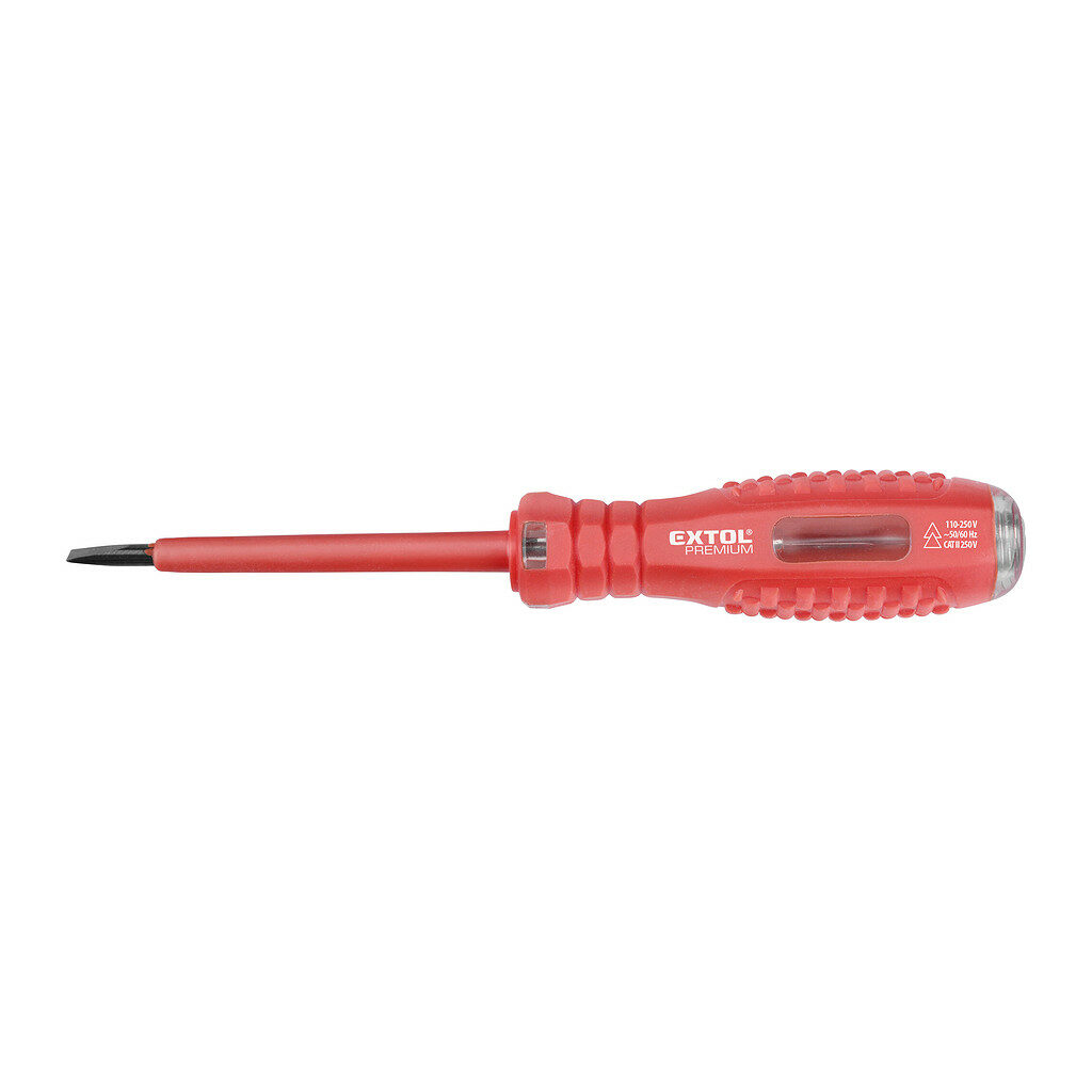 Extol Premium 8831203 - Skúšačka napätia, (-) skrutkovač, 110-250V