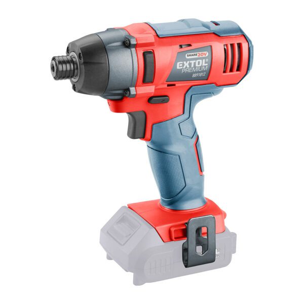 Extol Premium 8891813 - Uťahovač rázový aku Share20V, bez aku, 1/4" šesťhran na bity, 180Nm