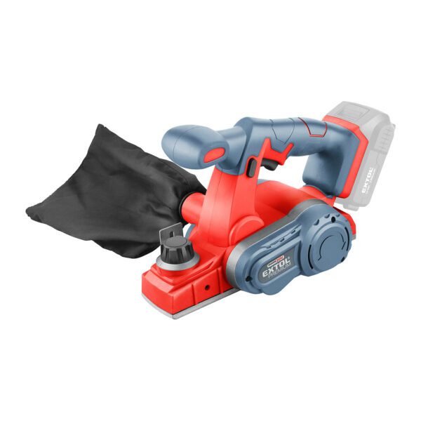 Extol Premium 8891831 - Hoblík falcovací aku Share20V, bez aku, hobľovacia šírka 60mm