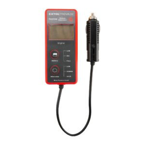 Extol Premium 8897310 - Tester autobatérie a alternátoru digitálny, 2 funkcie