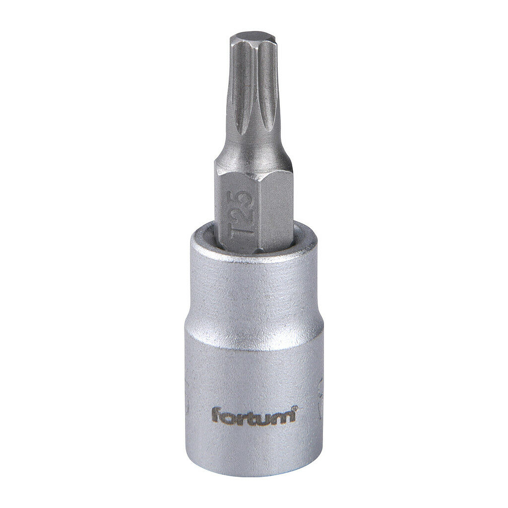 Fortum 4701723 - Hlavica zástrčná TORX, TX25, 1/4”