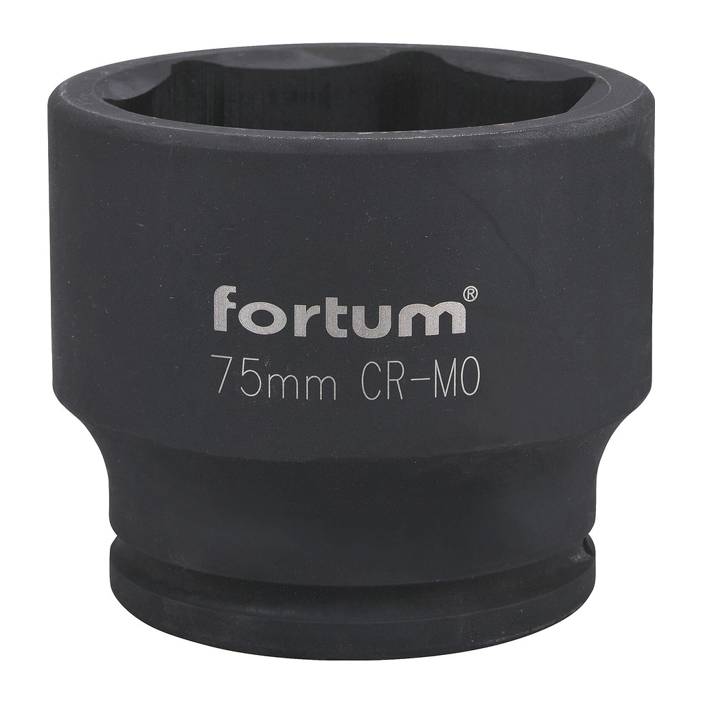 Fortum 4703075 - Kľúč nástrčný rázový, 75mm, 3/4”
