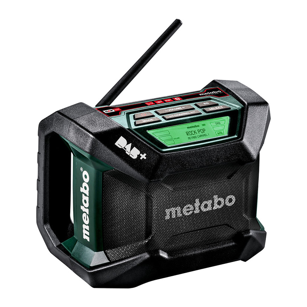 Metabo 600778850 - R 12-18 DAB+ BT - AKU stavebné rádio, Kartón