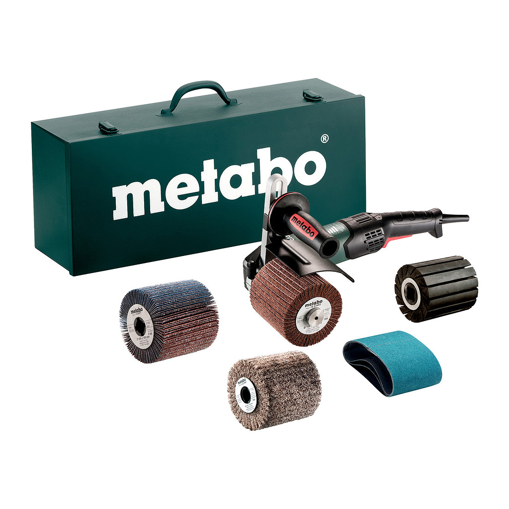 Metabo 602259500 - SE 17-200 RT Set - Satinovacia brúska, metaBOX 185 XL
