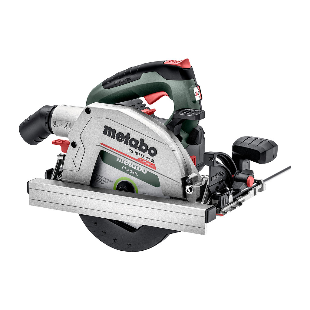 Metabo 611866850 - KS 18 LTX 66 BL - AKU ručná kotúčová píla, 18V, Kartón