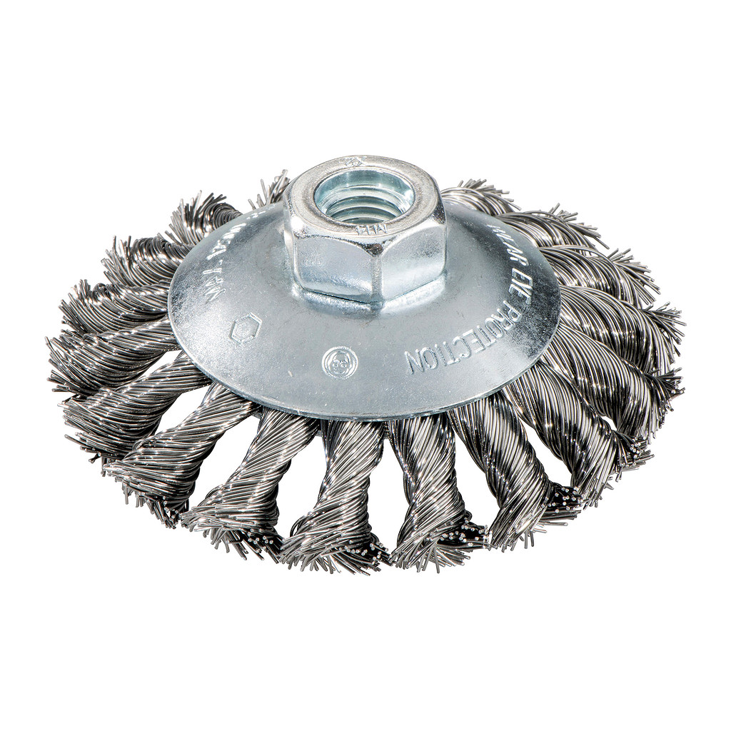 Metabo 623803000 - Okrúhla kefa 100x0,5x10 mm/ M 14, ťahaný oceľový drôt, zalomený