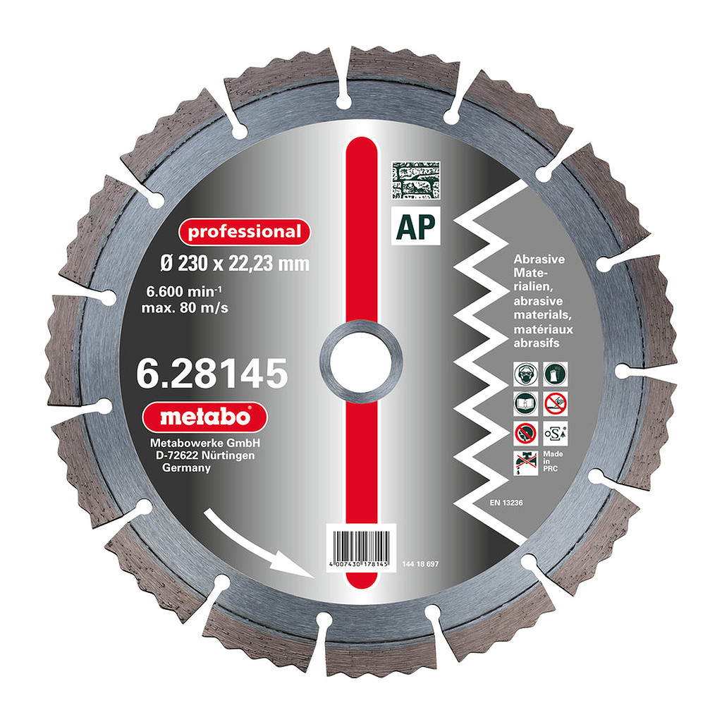 Metabo 628143000 - Dia-RK, 150x2,15x22,23mm, "professional", "AP", abrazívny