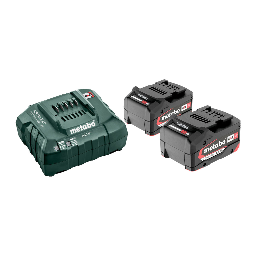 Metabo 685050000 - Basis-Set 2 x 4.0 Ah