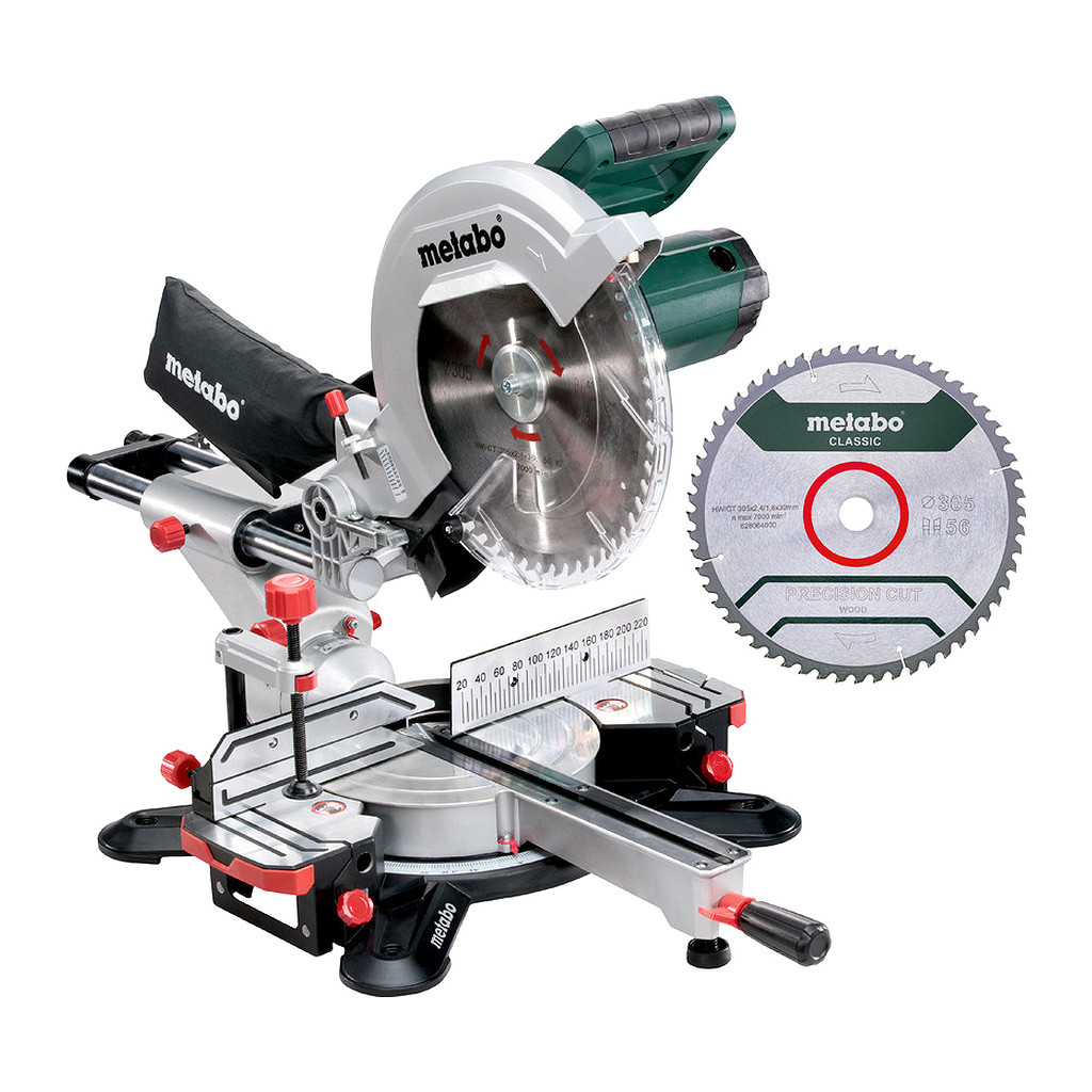 Metabo 690873000 - KGS 305 M Set - Skracovacia píla, Kartón, s 2. pílovým listom zo spekaného karbidu