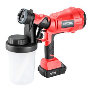 Extol Premium 8891862 - Pištoľ striekacia aku Share20V, 1x 2Ah, 700ml/min
