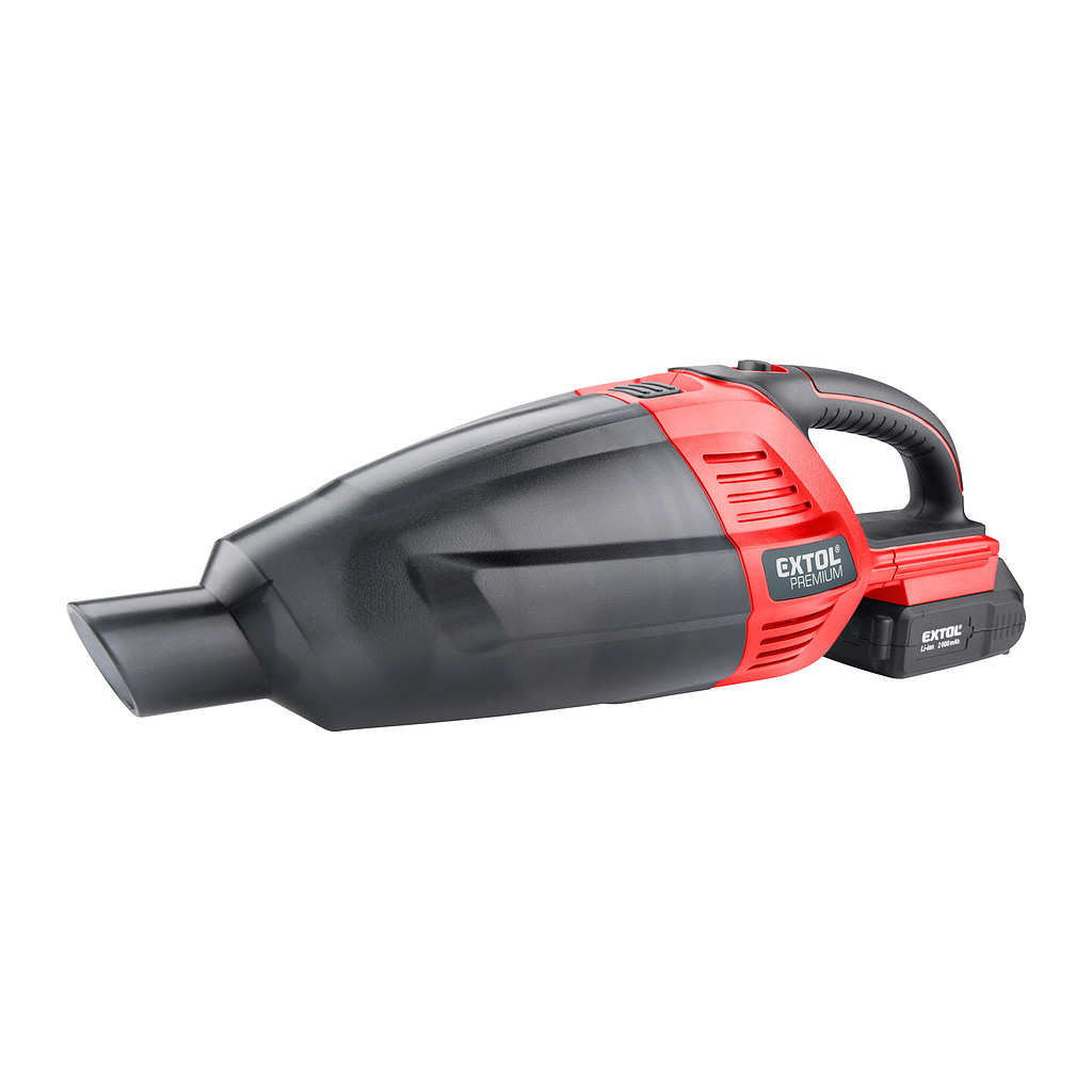Extol Premium 8891872 - Vysávač aku Share20V, 1x 2Ah Li-ion, 600ml nádoba