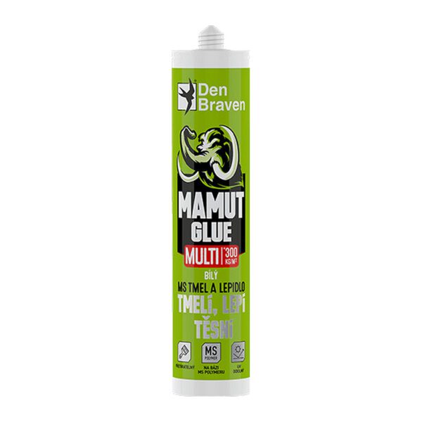 Den Braven 52015BD - MAMUT GLUE Multi 290 ml kartuša čierna
