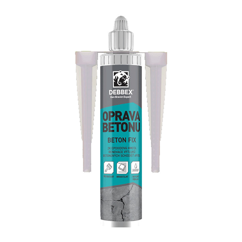 Den Braven 74023BD - Oprava betónu BETON FIX 480 g kartuša šedá