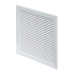 Den Braven VE1106 - Mriežka vetracia so sieťovinou 200 × 200 mm biela