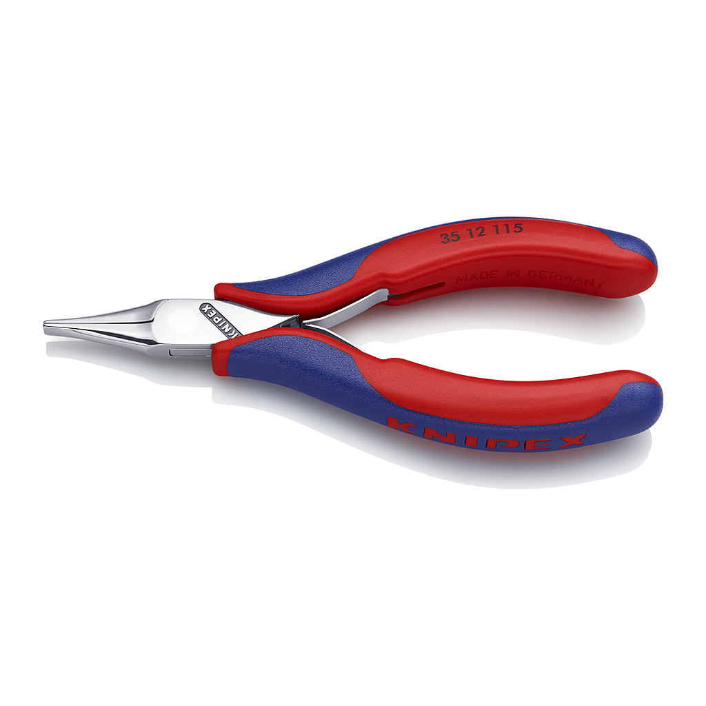 Knipex 35 12 115 - kliešte pre elektroniku s multi-komponentnými úchopmi 115 mm