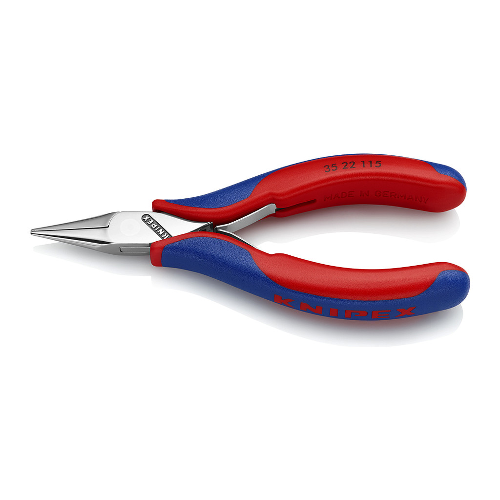 Knipex 35 22 115 - kliešte pre elektroniku s multi-komponentnými úchopmi 115 mm