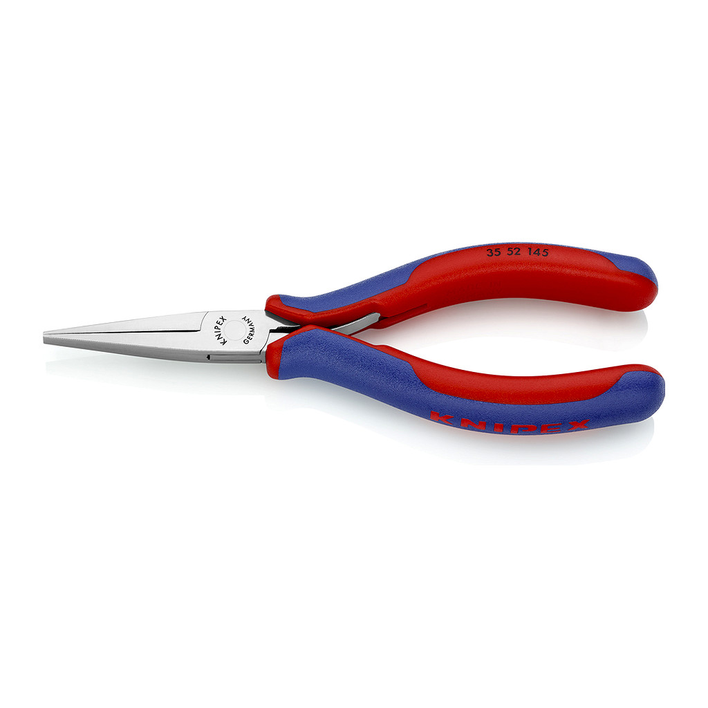 Knipex 35 52 145 - kliešte pre elektroniku s multi-komponentnými úchopmi 145 mm