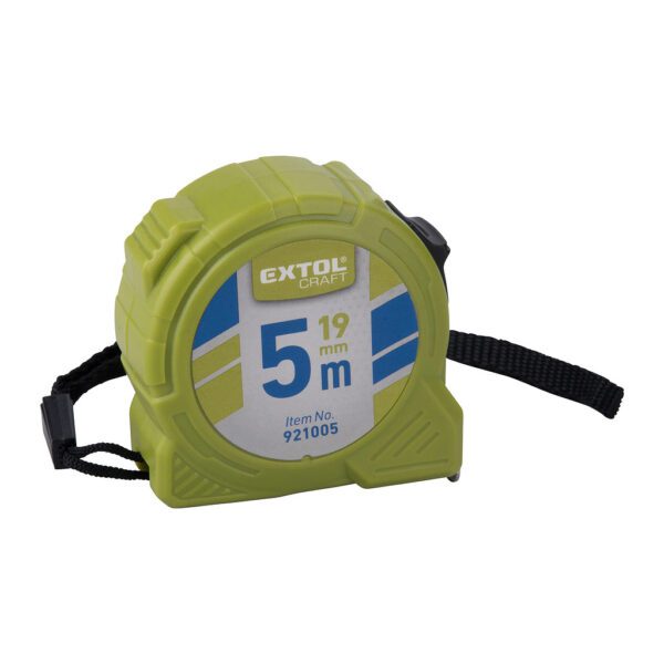 Extol Craft 921005 - Meter zvinovací 5m, šírka pásu 19mm, s brzdou