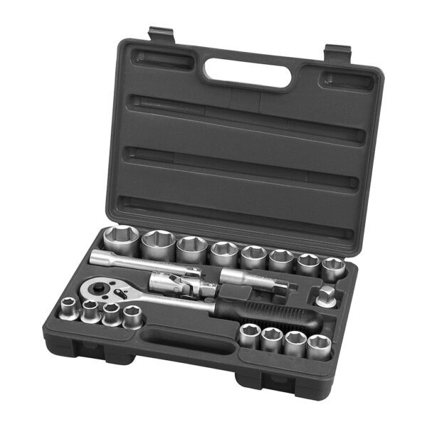 Extol Premium 65231 - Sada nástrčných a zástrčných kľúčov, 1/2", 21-dielna