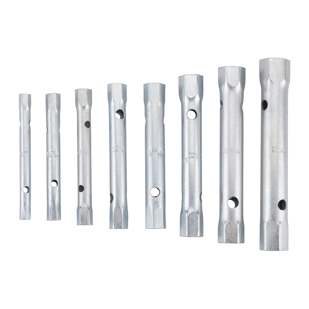 Extol Premium 8816370 - Kľúče rúrkové 6-22mm, sada 8ks