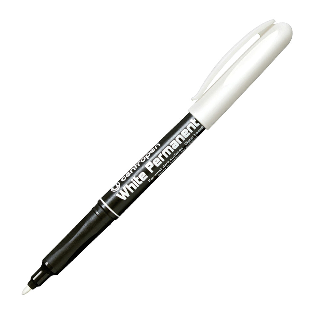 MB 96804 - Popisovač biely 2686 permanentný, šírka stopy 1,2mm