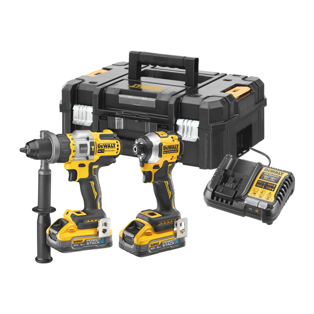 DeWALT DCK2052H2T - AKU súprava, 18V, 2×AKU 5,0Ah, PowerStack™, TSTAK™ II