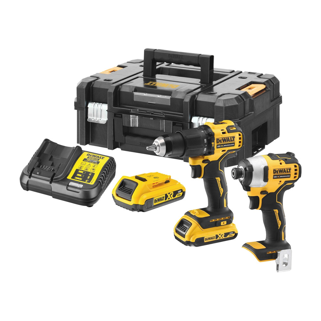 DeWALT DCK2062D2T - AKU súprava, 18V, 2×AKU 2,0Ah, TSTAK™