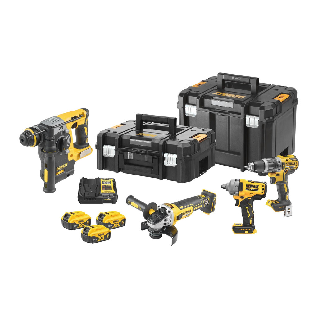 DeWALT DCK428P3T - AKU súprava, 18V, 3×AKU 5,0Ah