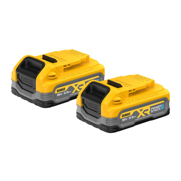 DeWALT DCBP318S2 - Súprava akumulátorov PowerStack™ 18V, XR®, 2×3,5Ah, bez nabíjačky