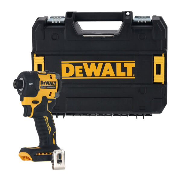 DeWALT DCF870NT - AKU uťahovač rázový hydraulický, 18V, XR®, bezuhlíkový, 1/4", 56Nm, TSTAK™, bez AKU