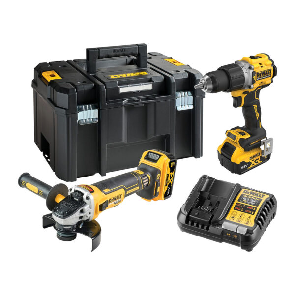 DeWALT DCK2026P2T - AKU súprava náradia, 18V, XR®, 2× AKU 5,0Ah (DCD805, DCG405), TSTAK™ VI
