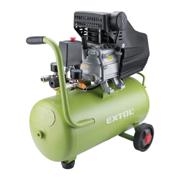 Extol Craft 418201 - Kompresor olejový, 1100W, prac. tlak 800kPa, nádoba 24l