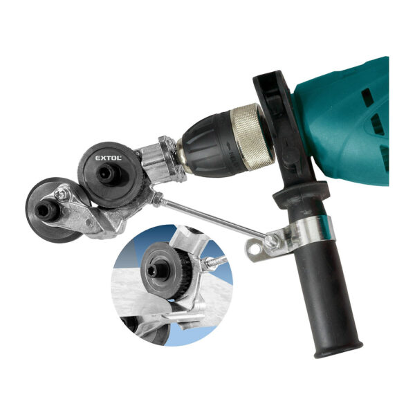 Extol Craft 913650 - Nadstavec na strihanie plechu do vŕtačky, max. 1.2mm