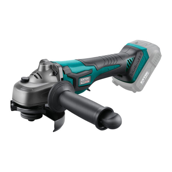 Extol Industrial 8791841 - Brúska uhlová aku Share20V, bez aku, 125mm, bezuhlíkový motor