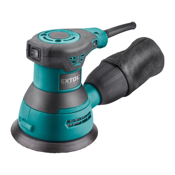 Extol Industrial 8794200 - Brúska excentrická, 125mm, 350W, excentricita 2,6mm