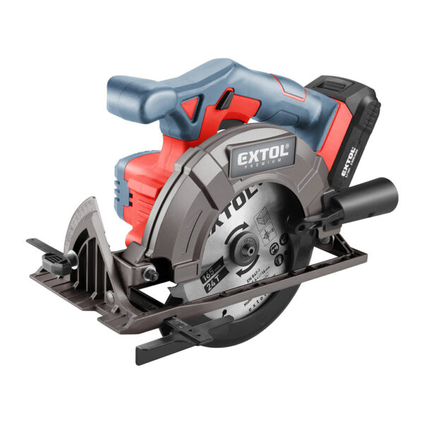Extol Premium 8891822 - Píla kotúčová aku Share20V, 1x 2Ah, kotúč 165mm