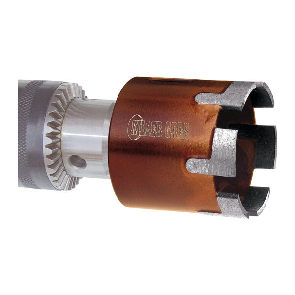 Montolit FT65 – Diamantová korunka Killer na suché vŕtanie do keramiky/gresu/kameňa, Ø65mm